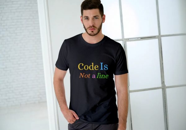 Code is not a line